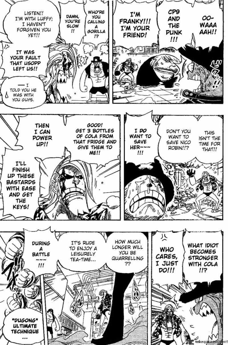 One Piece Chapter 404 : Franky Vs Fukurou page 13 - Mangakakalot