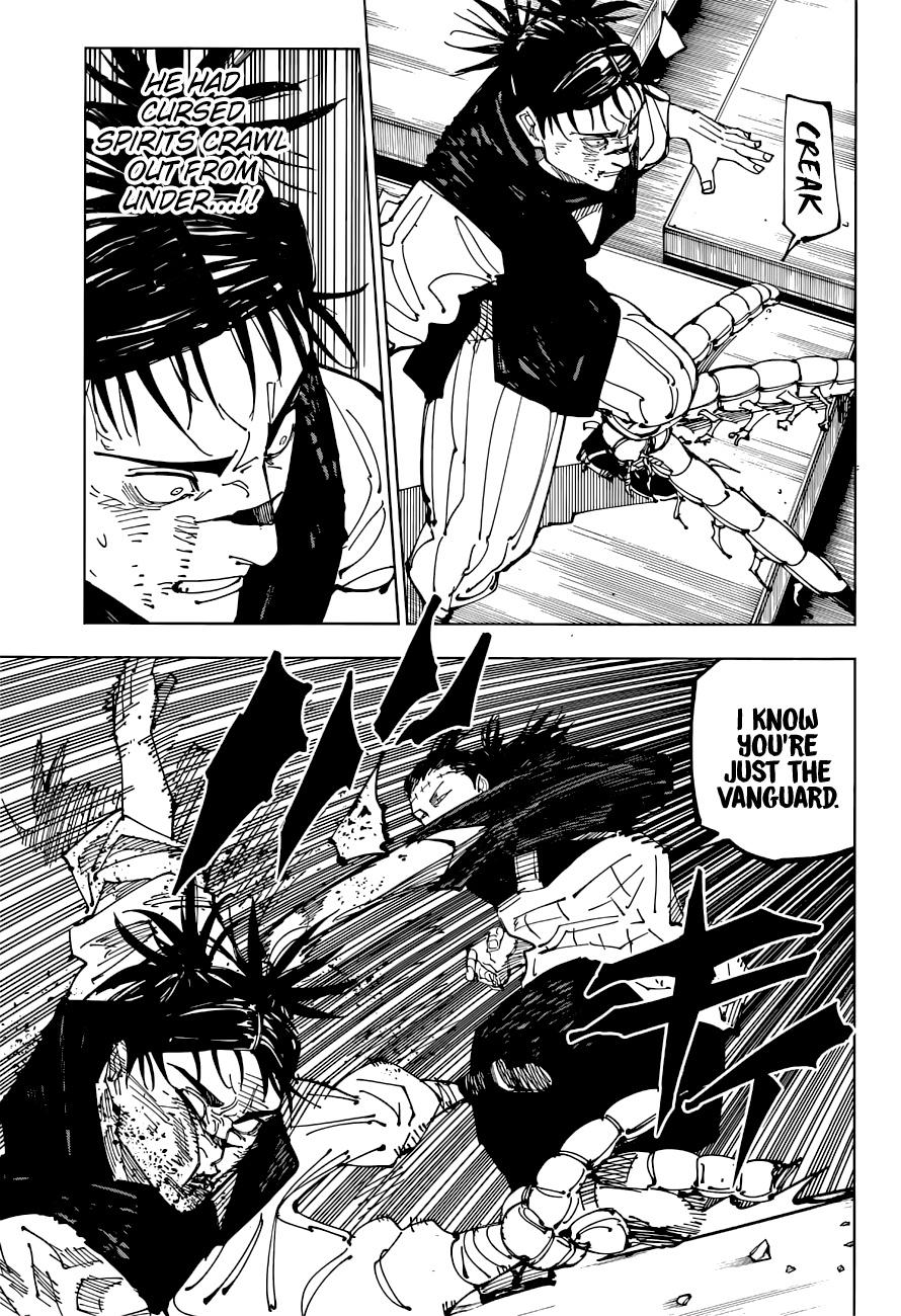 Jujutsu Kaisen Chapter 203: Blood And Oil ② page 11 - Mangakakalot