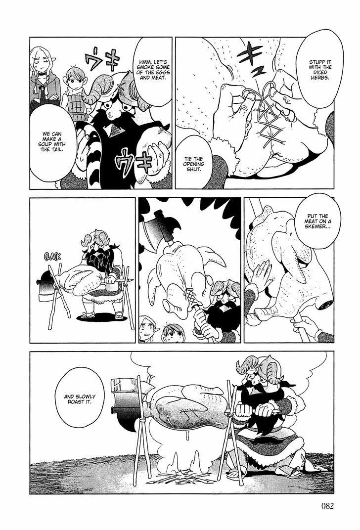 Dungeon Meshi Chapter 3 : Roast Basilisk page 18 - Mangakakalot