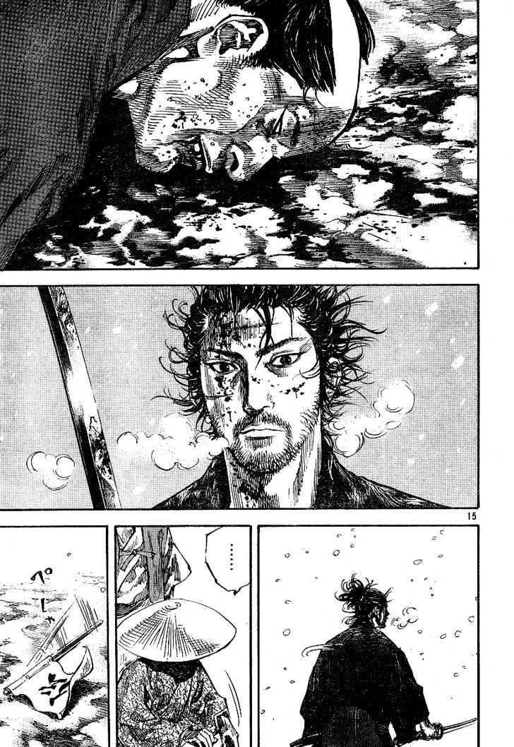Vagabond Vol.25 Chapter 218 : Demise page 15 - Mangakakalot