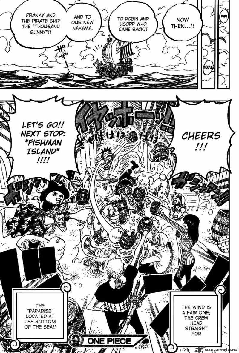 One Piece Chapter 439 : The 3Rd And 7Th Person page 17 - Mangakakalot