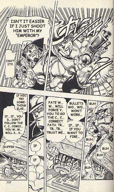 Jojo's Bizarre Adventure Vol.23 Chapter 218 : Hol Horse And Boingo Pt.2 page 10 - 