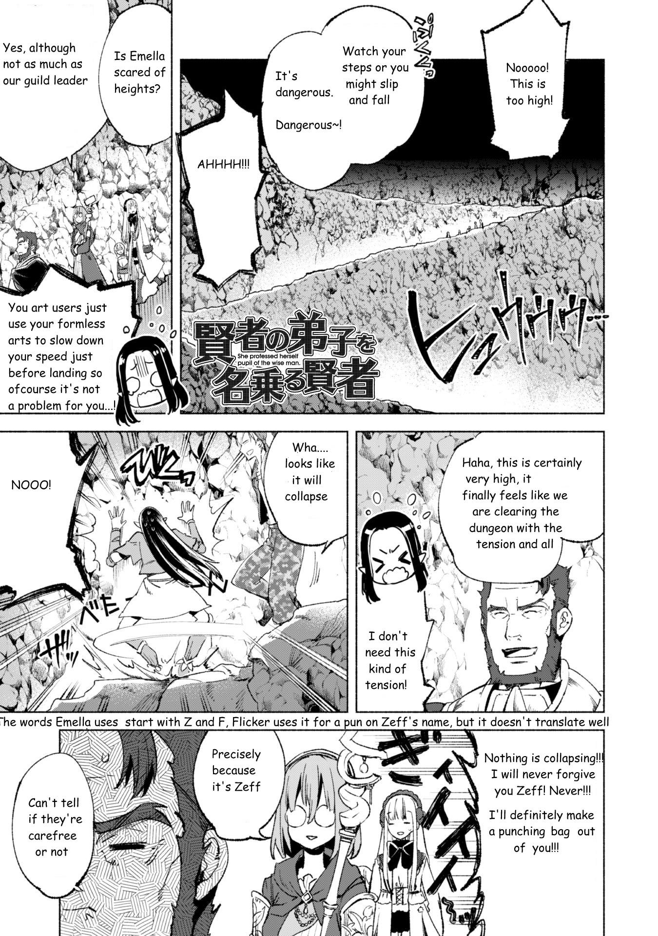 Read Manga Kenja no Deshi wo Nanoru Kenja - Chapter 58