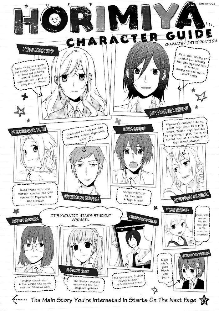 Hori-San To Miyamura-Kun Chapter 28.2 page 3 - Horimiya Webcomic