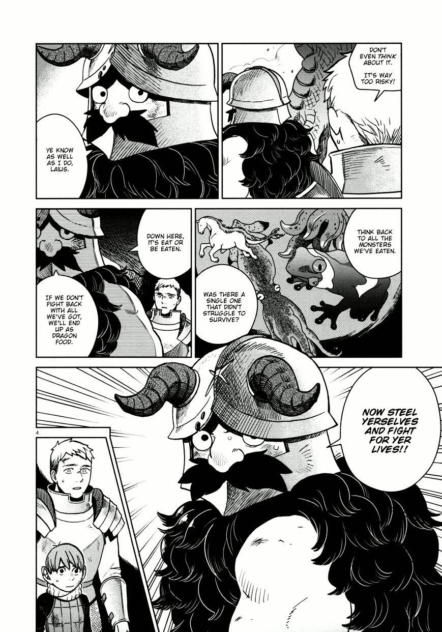Dungeon Meshi Chapter 25 : Red Dragon Iii page 4 - Mangakakalot