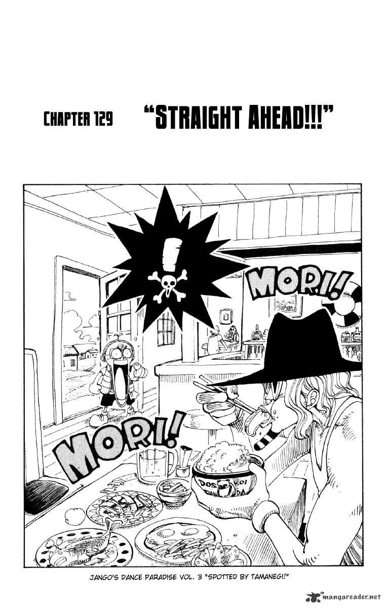 One Piece Chapter 129 : Heading Straight! page 1 - Mangakakalot