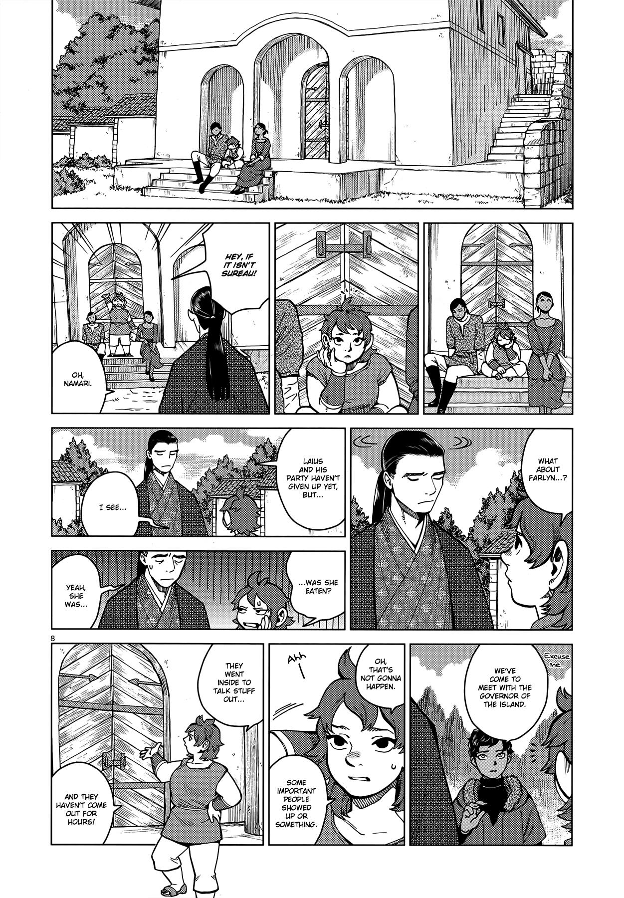 Dungeon Meshi Chapter 45: Egg page 8 - Mangakakalot