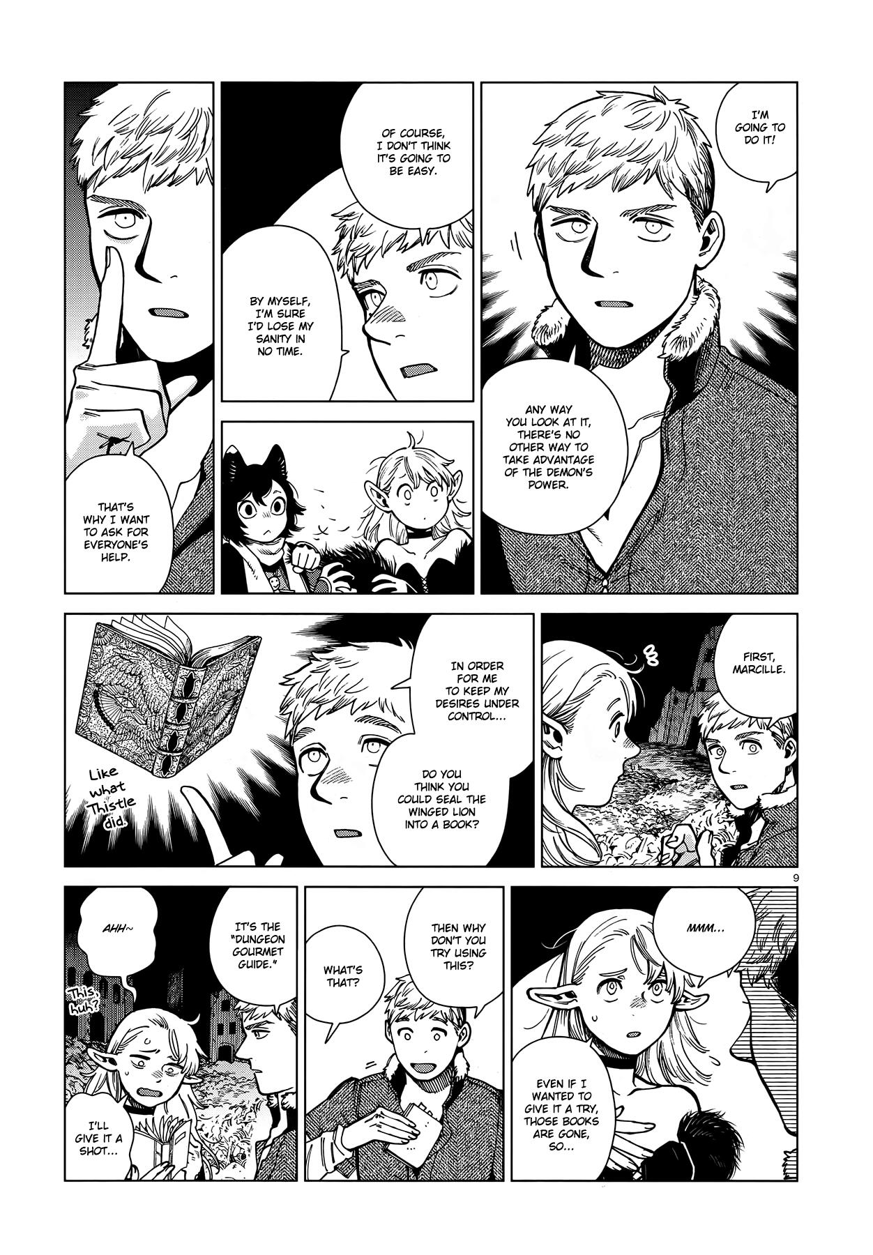 Dungeon Meshi Chapter 88: Winged Lion Iii page 9 - Mangakakalot