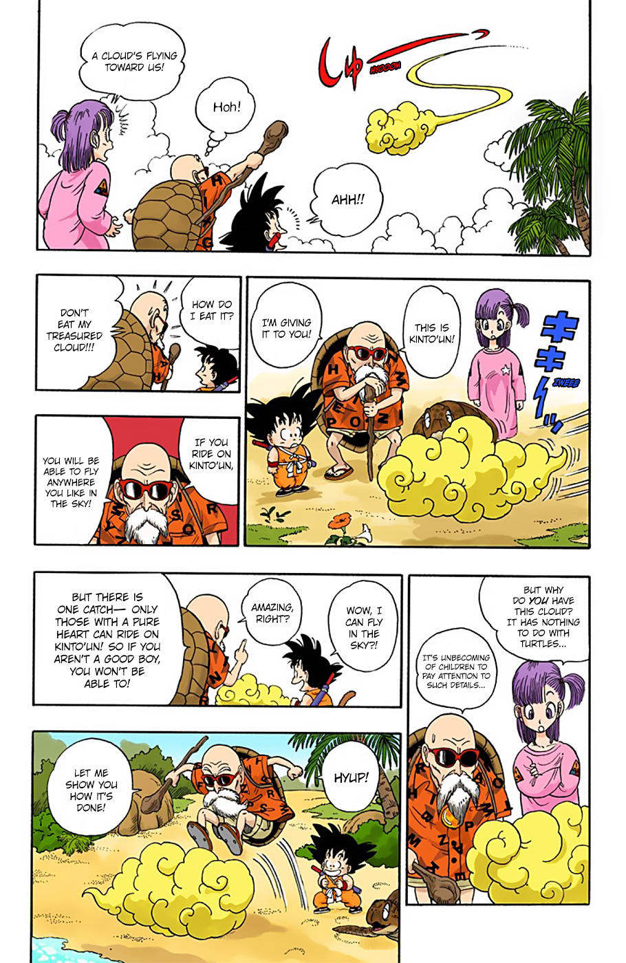 Dragon Ball - Full Color Edition Vol.1 Chapter 4: Kame Sen'nin's Kinto'un page 4 - Mangakakalot