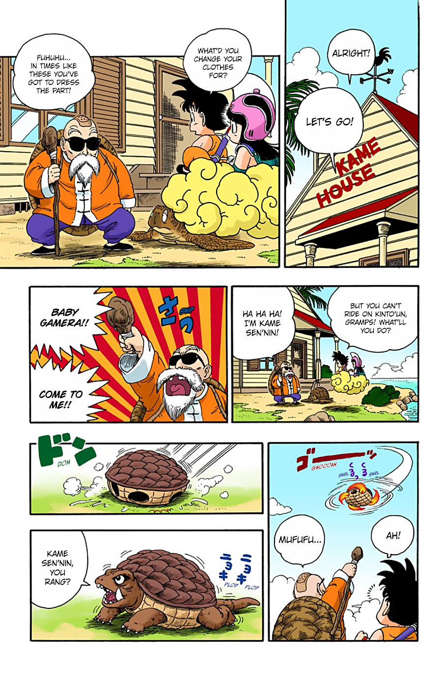 Dragon Ball - Full Color Edition Vol.1 Chapter 13: Kame Sen'nin's Bashо̄sen page 10 - Mangakakalot