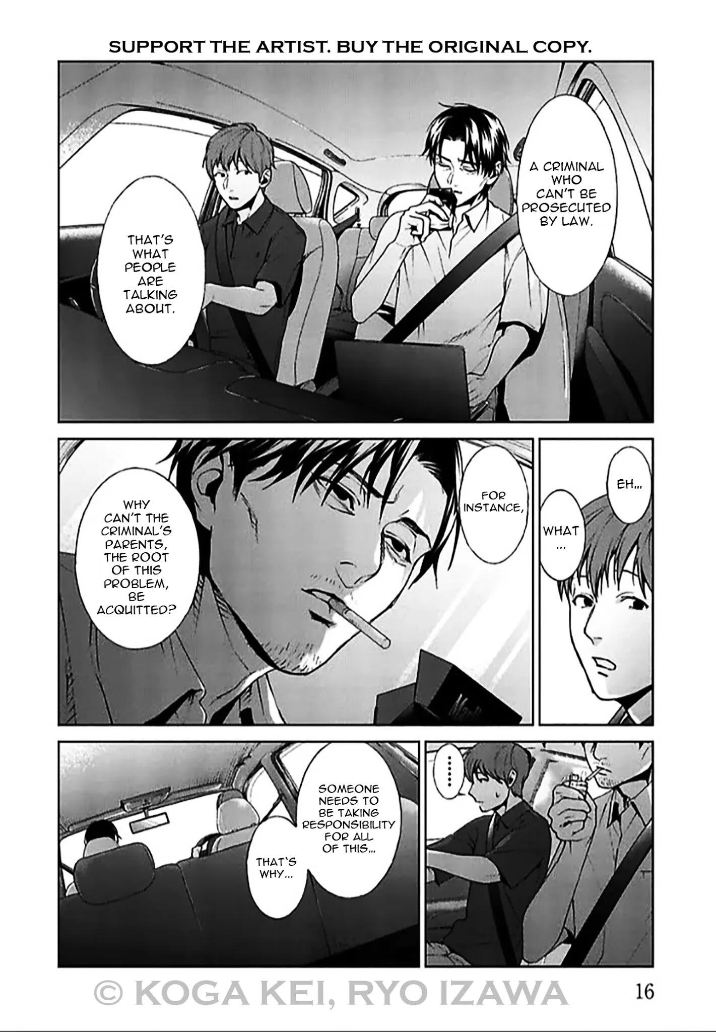 Brutal: Satsujin Kansatsukan No Kokuhaku Chapter 5: Episode 5: Self-Righteous Journalist page 17 - Mangakakalot