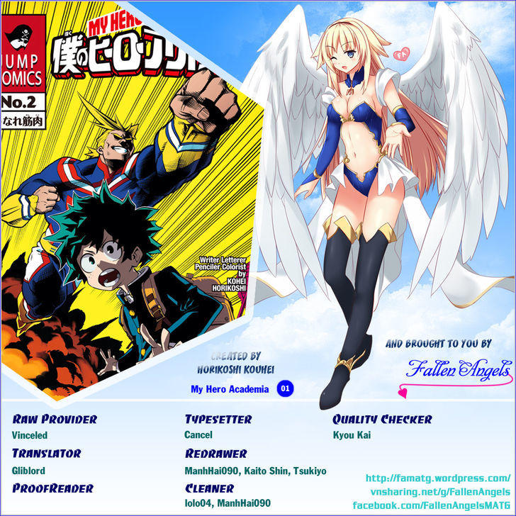 My Hero Academia, Chapter 40 - My Hero Academia Manga Online