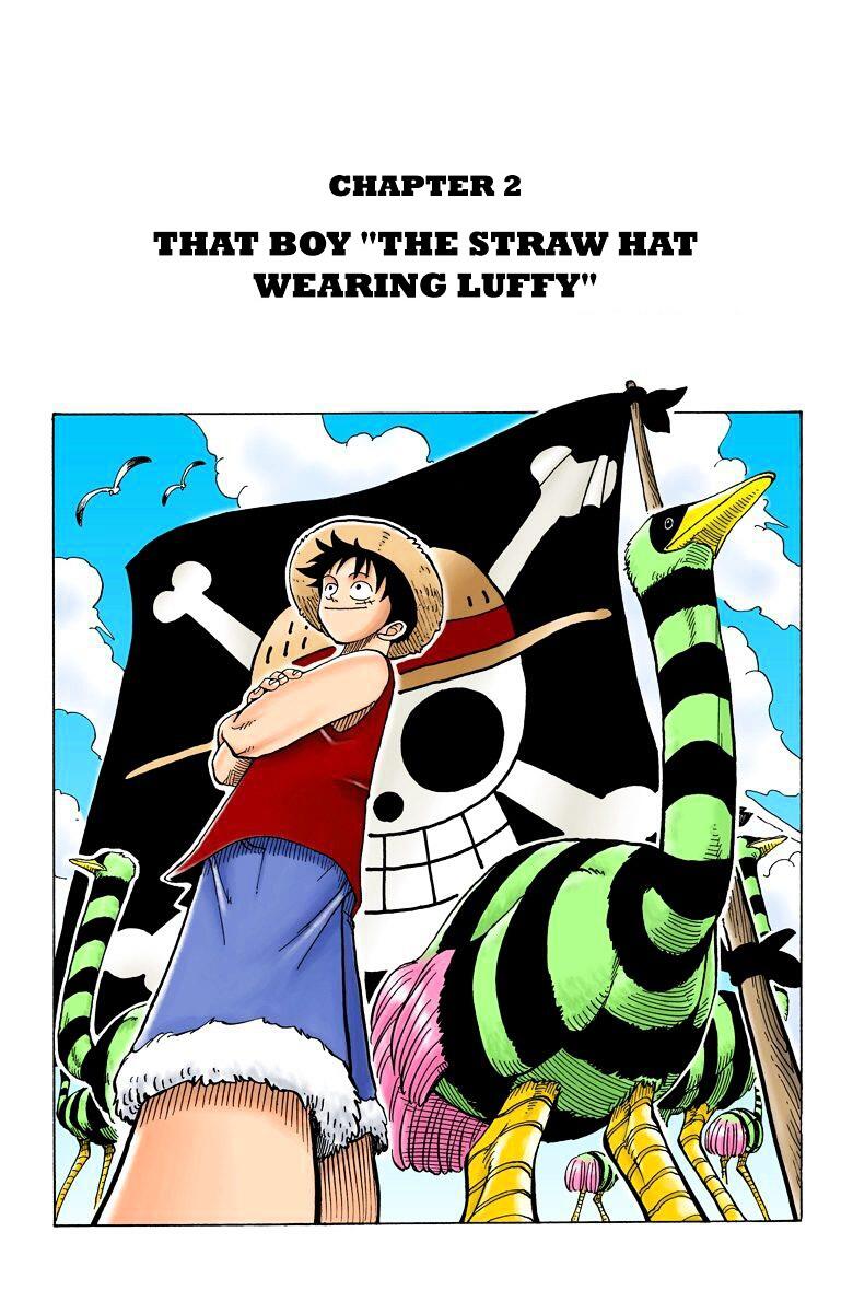 One Piece Chapter 2 (V3) : That Boy The Straw Hat Wearing Luffy page 4 - Mangakakalot
