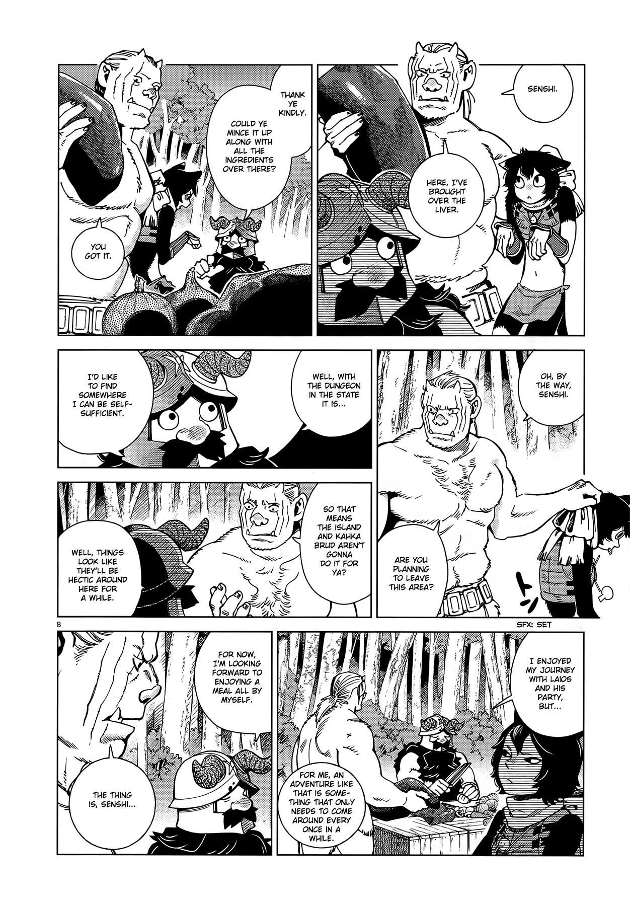 Dungeon Meshi Chapter 95: Falin Iii page 8 - Mangakakalot