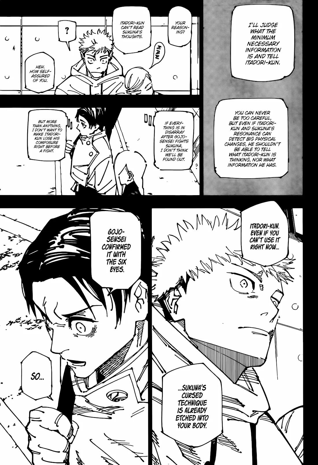 Jujutsu Kaisen Chapter 267 page 8 - kaisenjujutsu.com