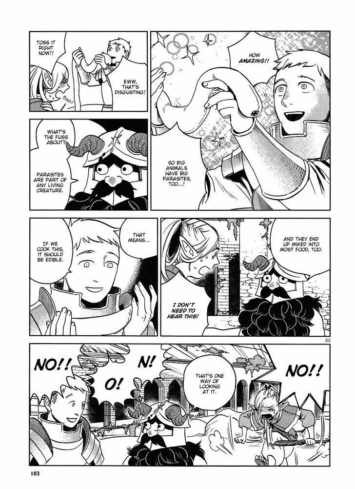 Dungeon Meshi Chapter 16 : Kabayaki page 23 - Mangakakalot
