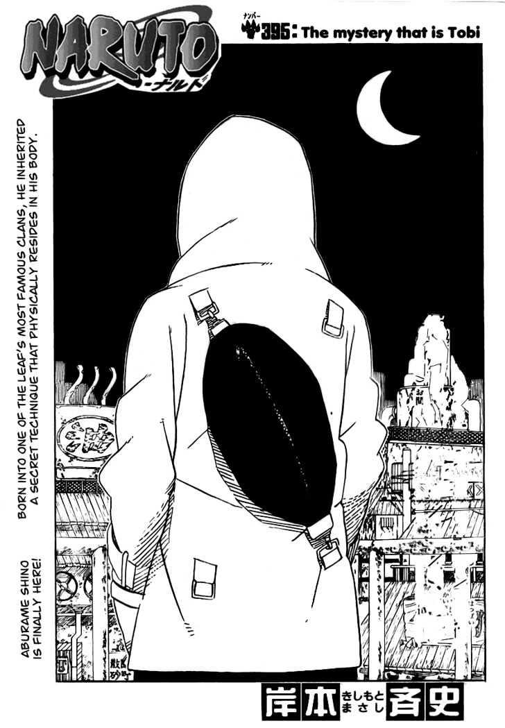Vol.43 Chapter 395 – The Enigma that is Tobi | 1 page
