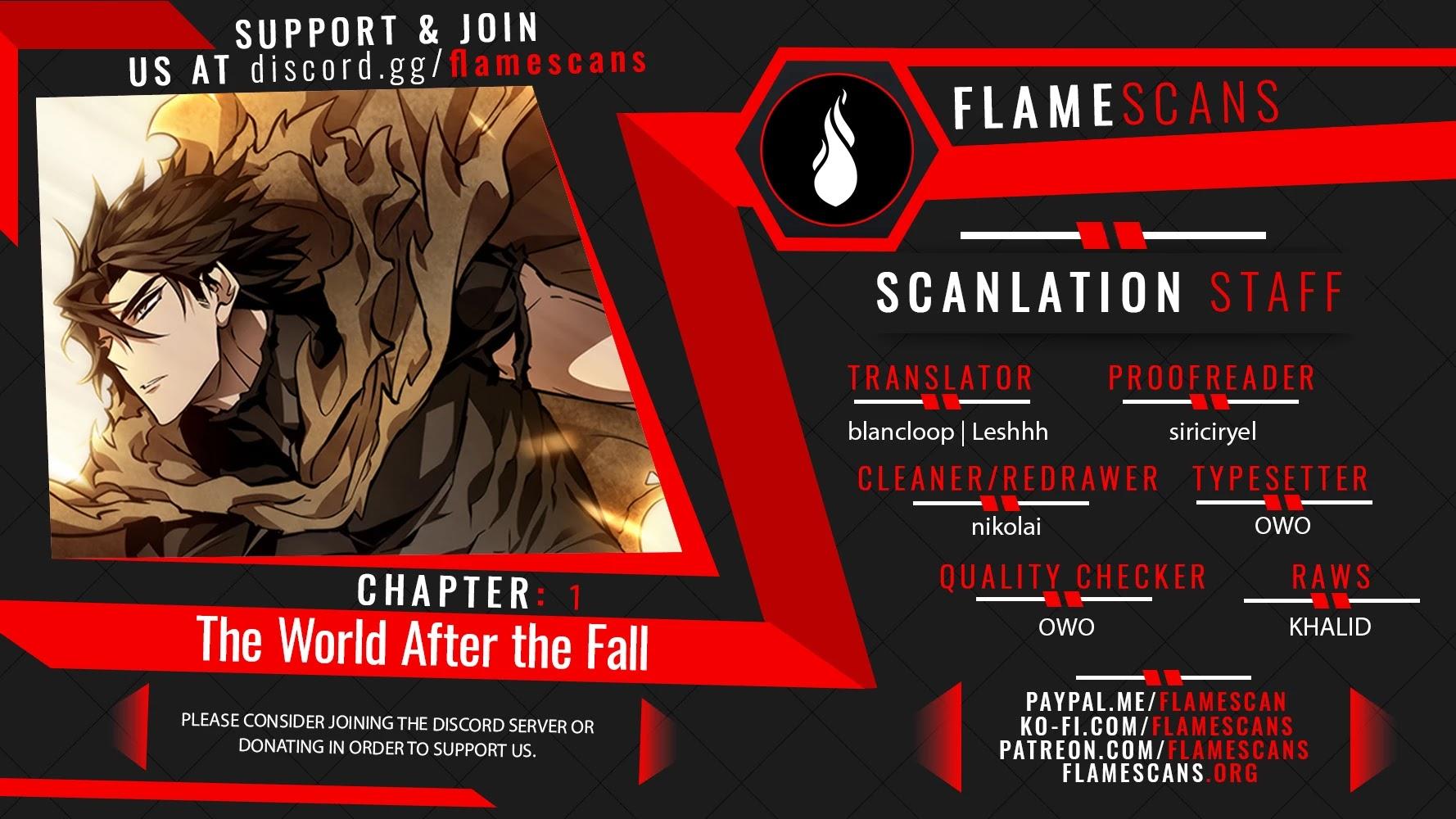 The World After The Fall Chapter 1 page 1 - Mangakakalot