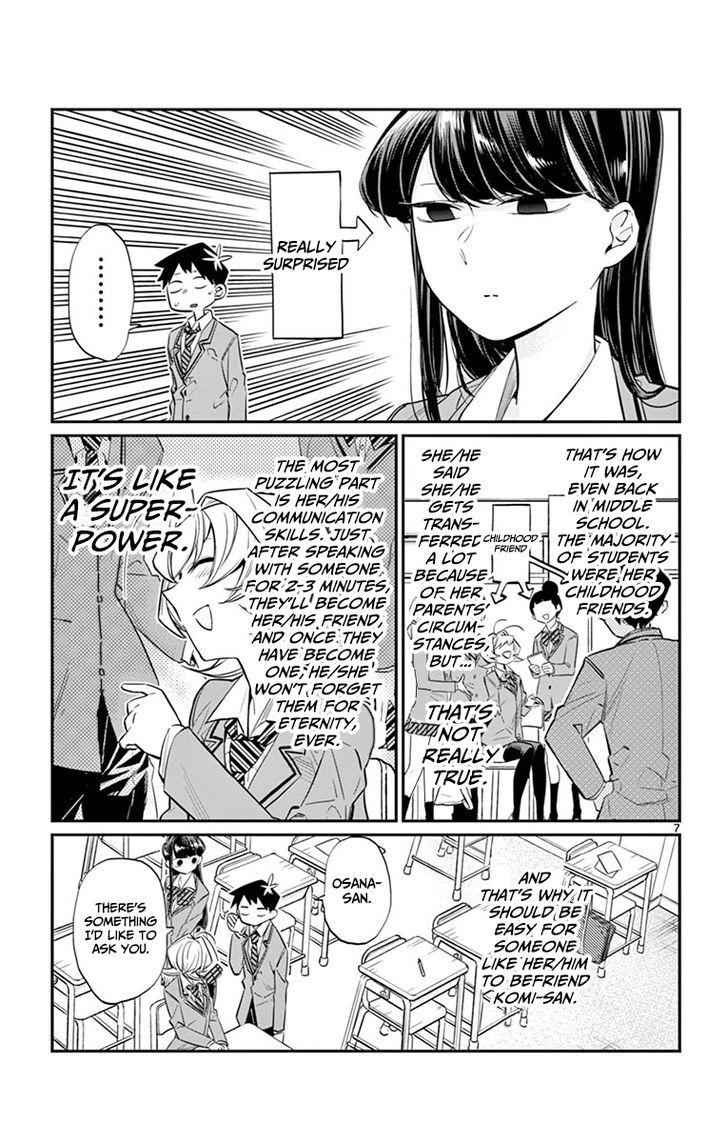 Komi-San Wa Komyushou Desu Vol.1 Chapter 9: Childhood Friend page 7 - Mangakakalot
