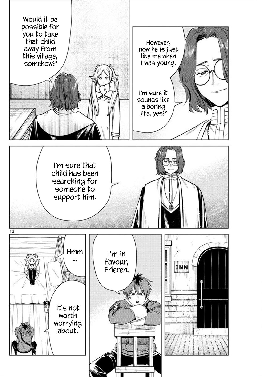 Sousou No Frieren Chapter 27: The Priest Of The Ordinary Village page 13 - Mangakakalot
