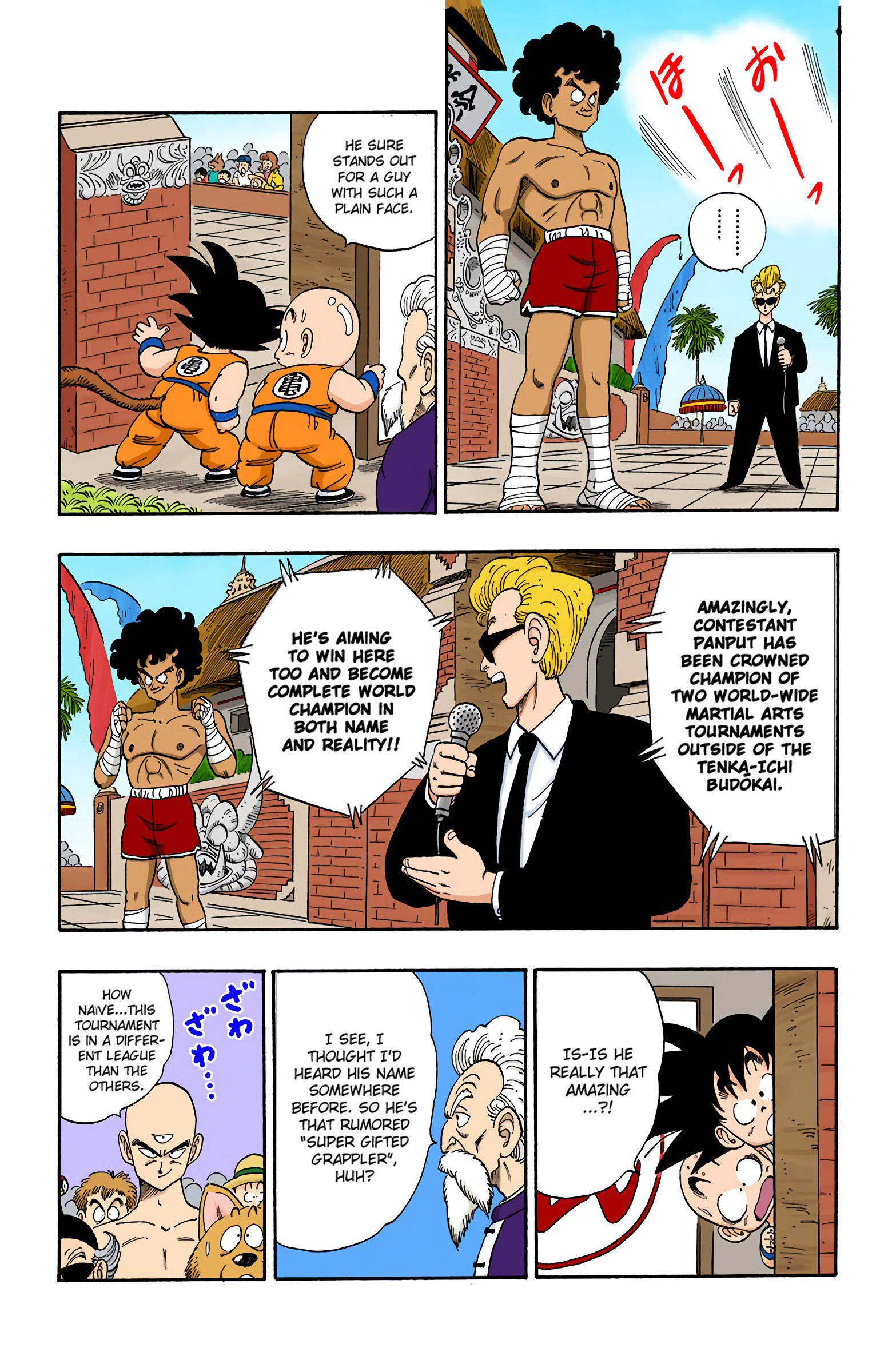 Dragon Ball - Full Color Edition Vol.10 Chapter 122: Goku Vs. Panput page 3 - Mangakakalot