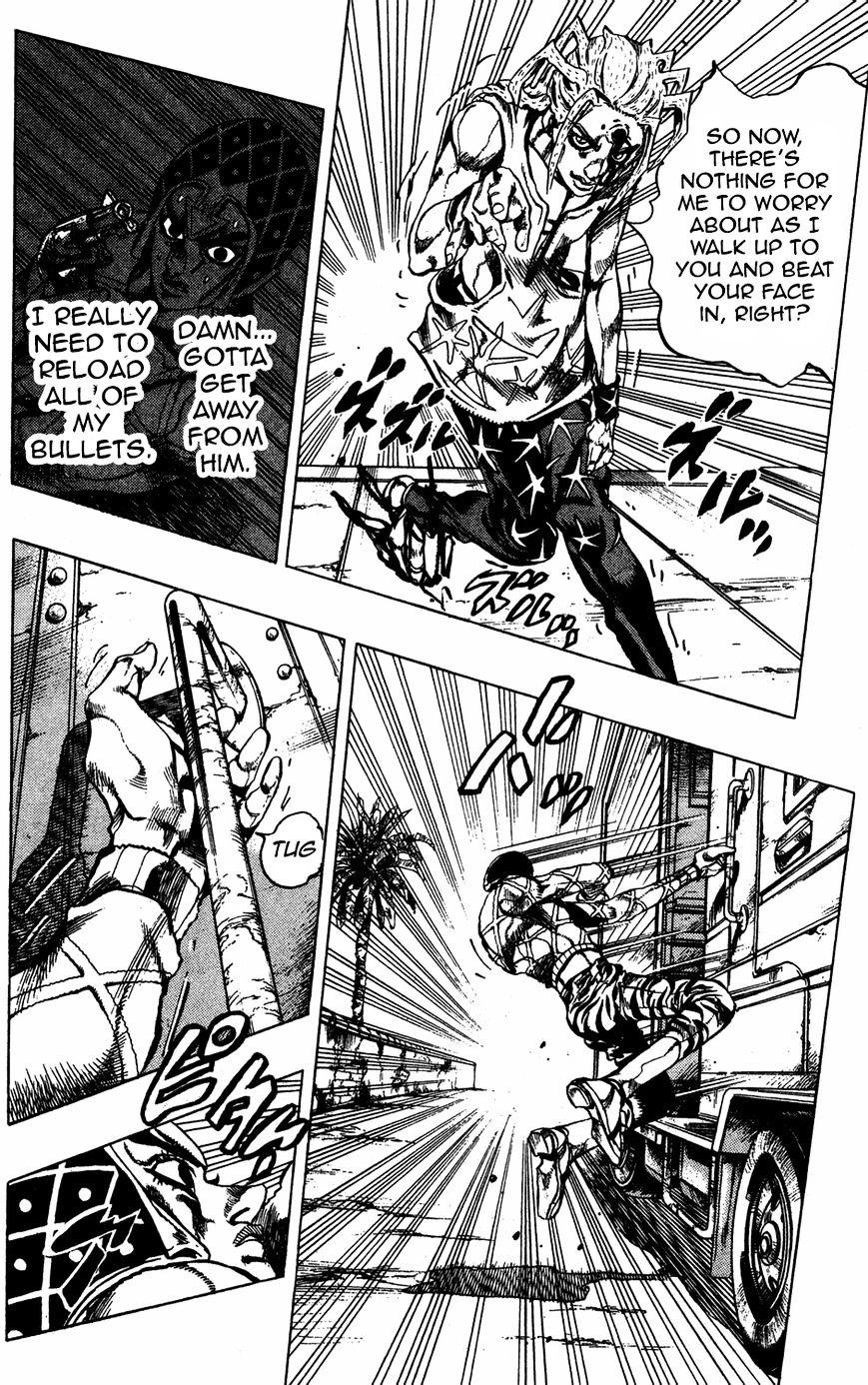 Jojo's Bizarre Adventure Vol.50 Chapter 465 : Sex Pistols Appear! - Part 4 page 7 - 