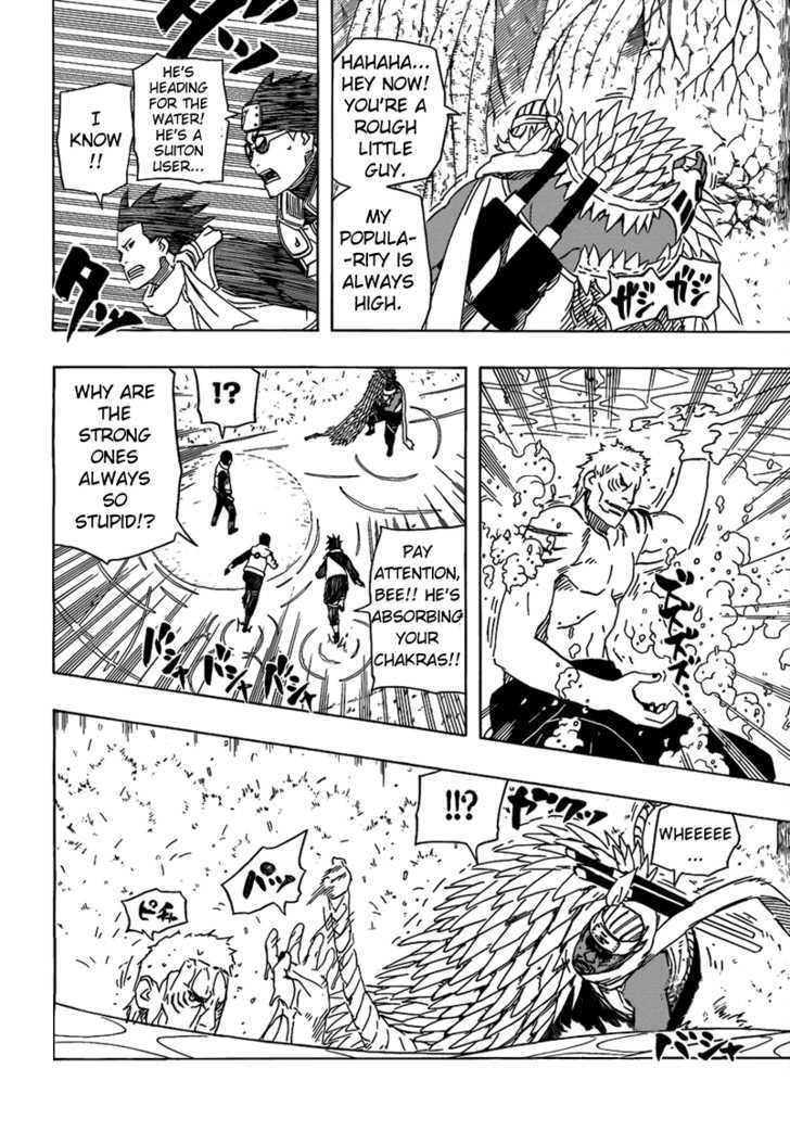 Vol.54 Chapter 506 – Guy vs. Kisame!! | 4 page