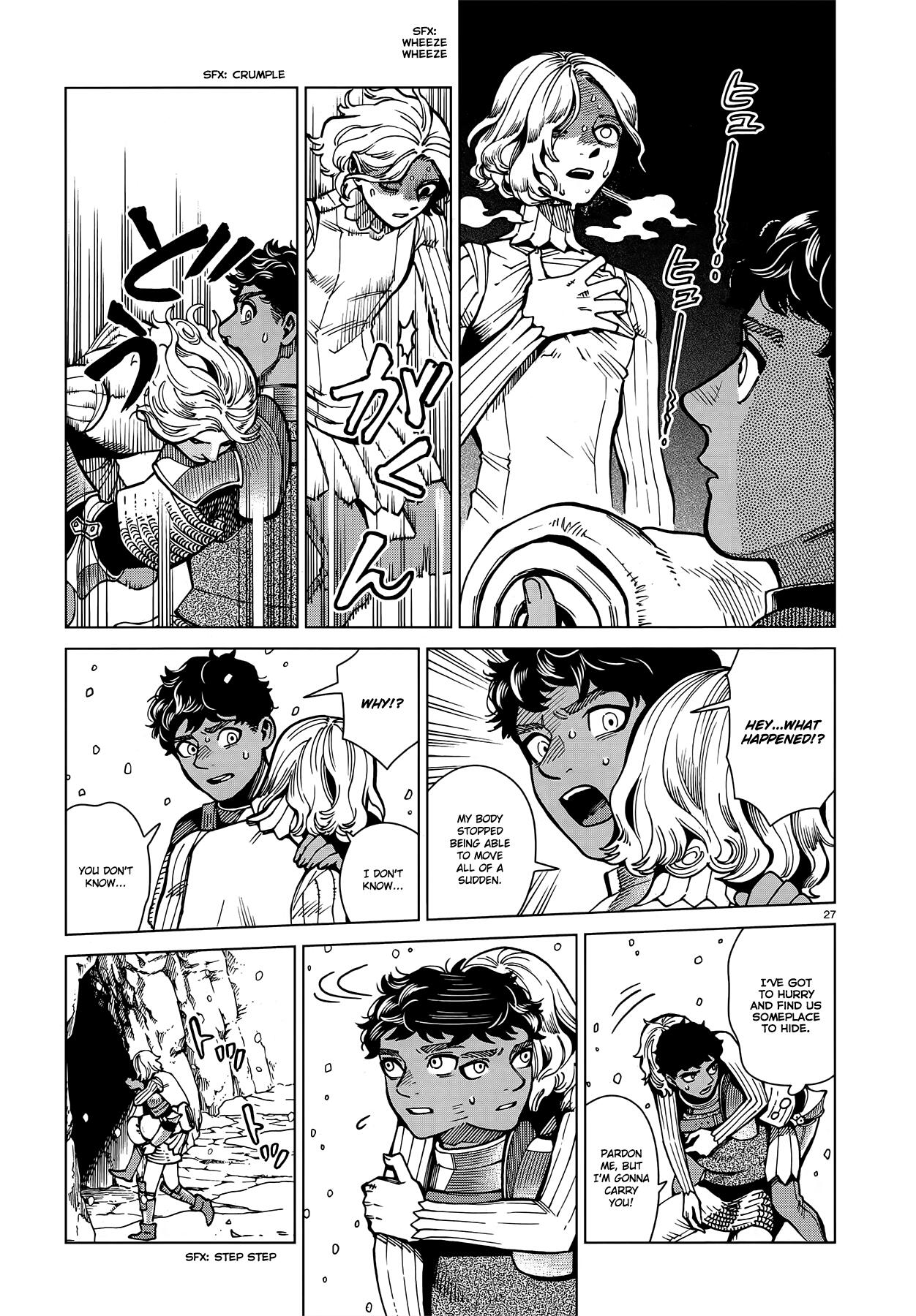 Dungeon Meshi Chapter 61: Roasted Walking Mushroom page 27 - Mangakakalot