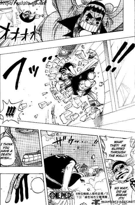 One Piece Chapter 160 : Spider Cafe, 8 O Clock page 17 - Mangakakalot