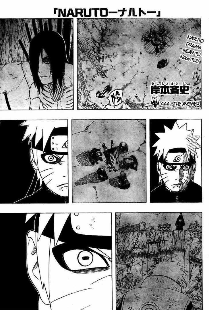 Vol.48 Chapter 444 – The Answer | 1 page