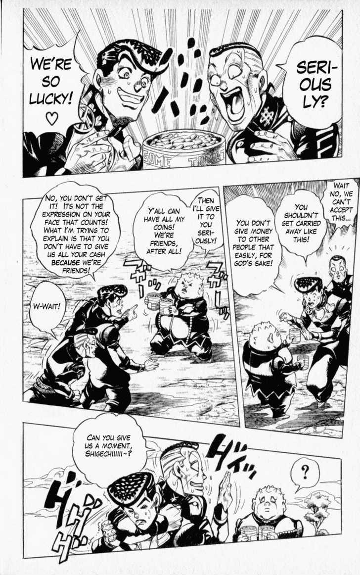 Jojo's Bizarre Adventure Vol.36 Chapter 336 : Shigechi's Harvest (2) page 9 - 