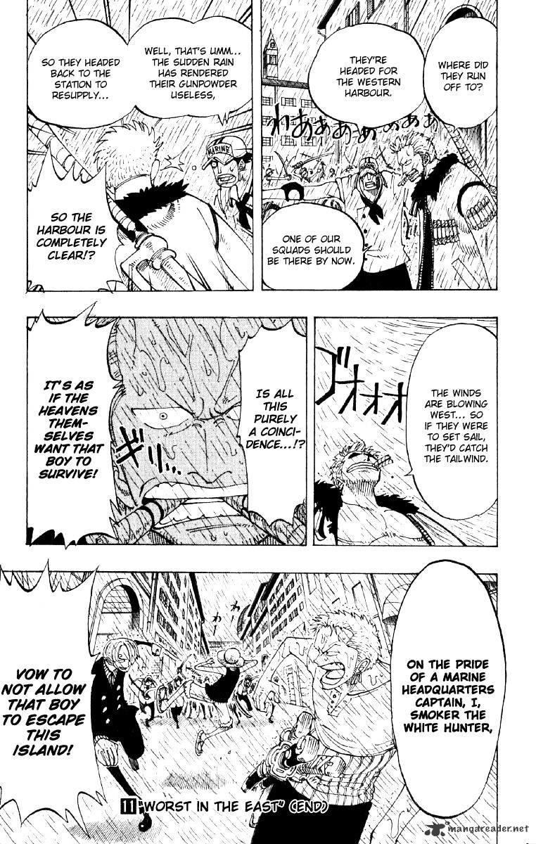 One Piece Chapter 99 : Luffys Last Words page 18 - Mangakakalot
