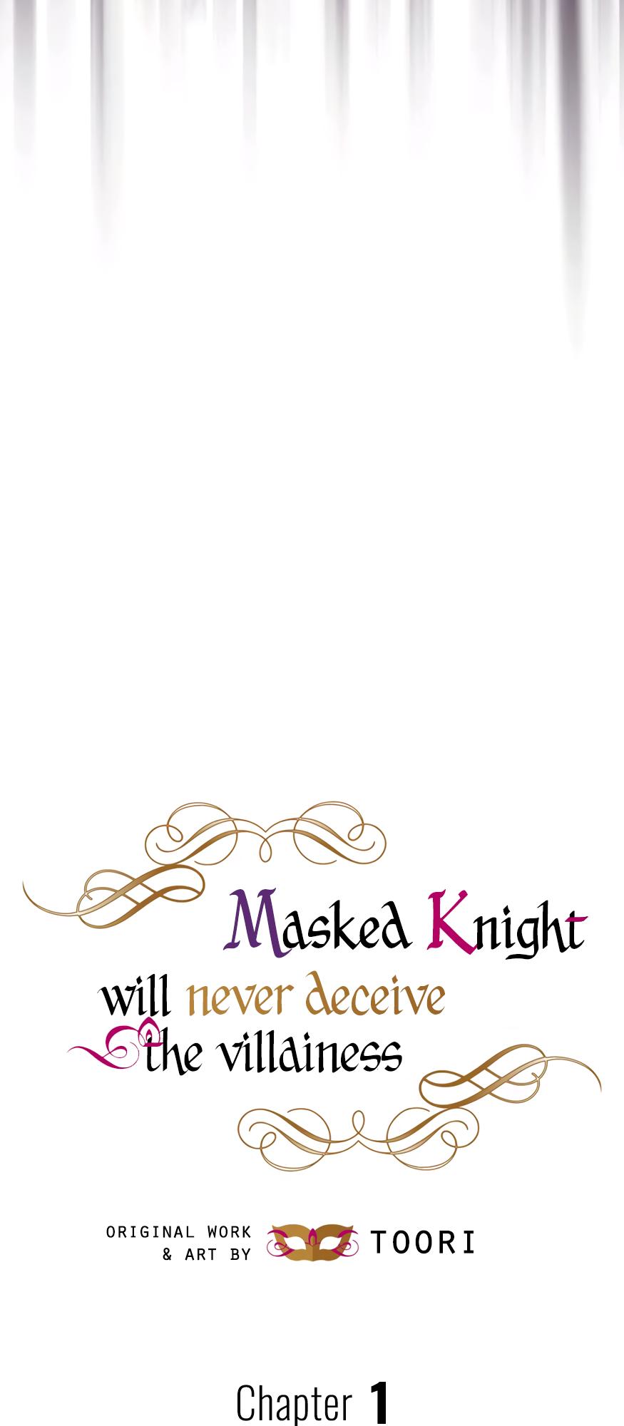 MASKED KNIGHT WILL NEVER DECEIVE THE VILLAINESS chapter-1 Page 37