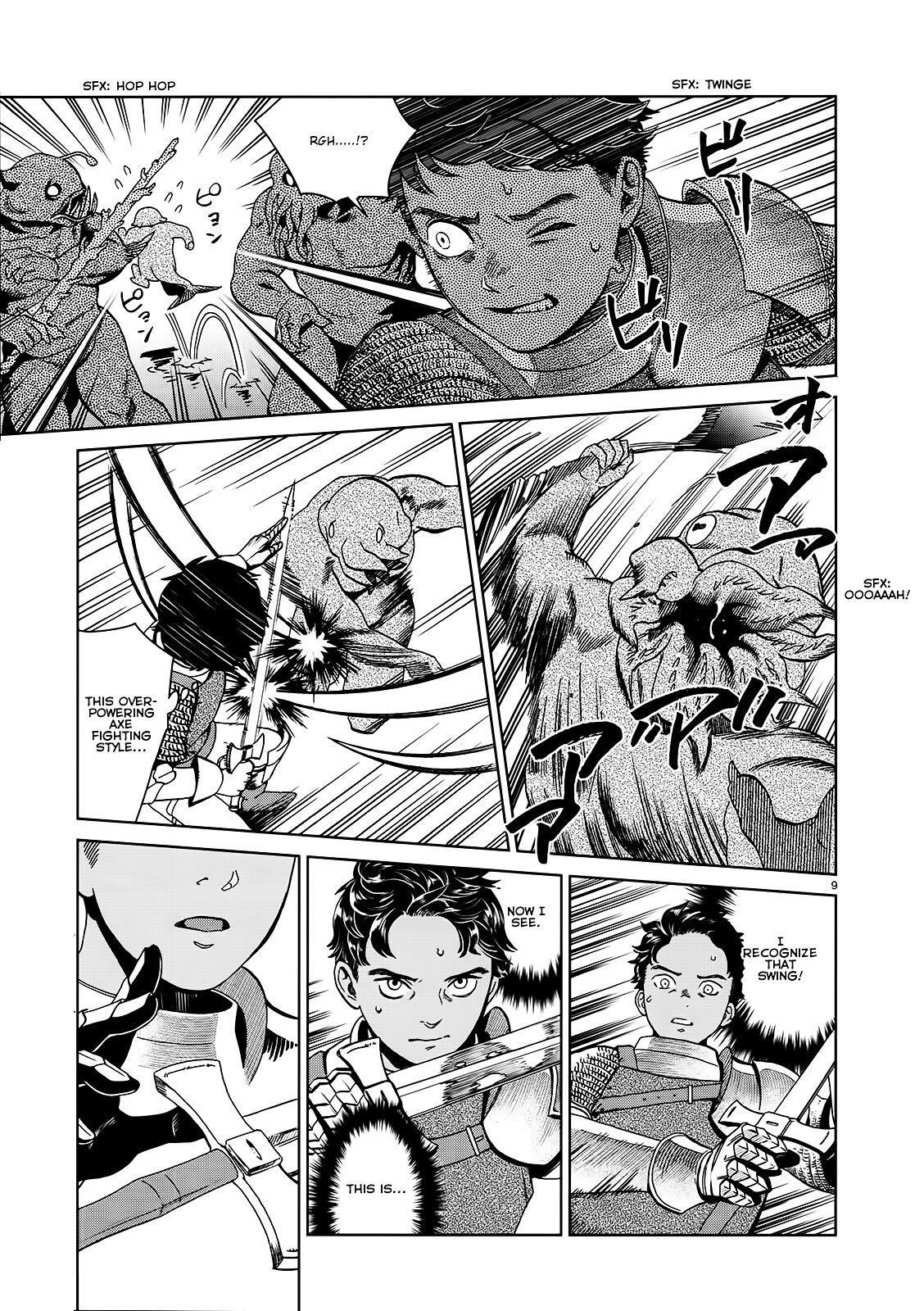 Dungeon Meshi Chapter 32 : Sea Serpent (Part 1) page 9 - Mangakakalot