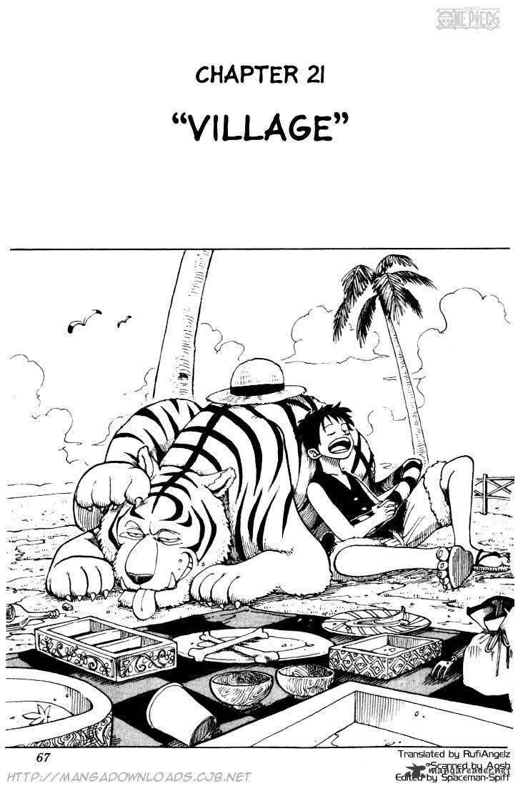 One Piece Chapter 21 : Village page 1 - Mangakakalot