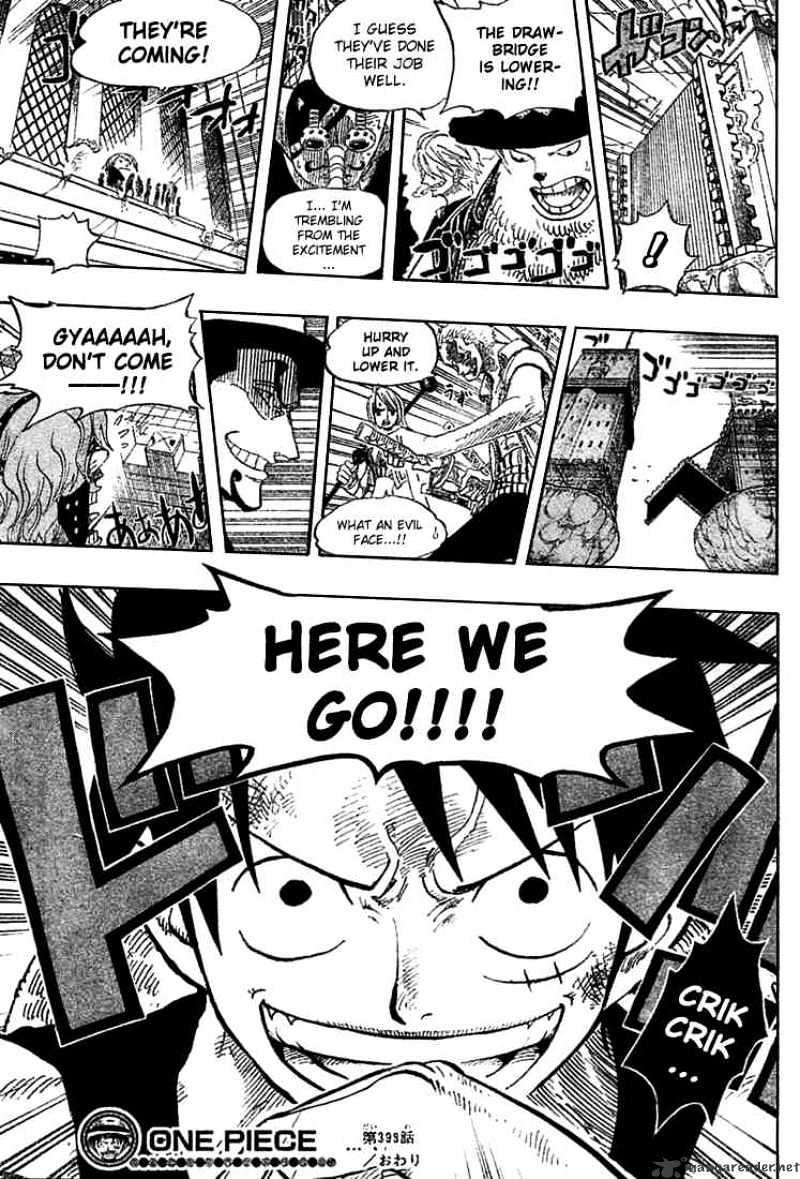 One Piece Chapter 398 : Proclamation Of War page 18 - Mangakakalot