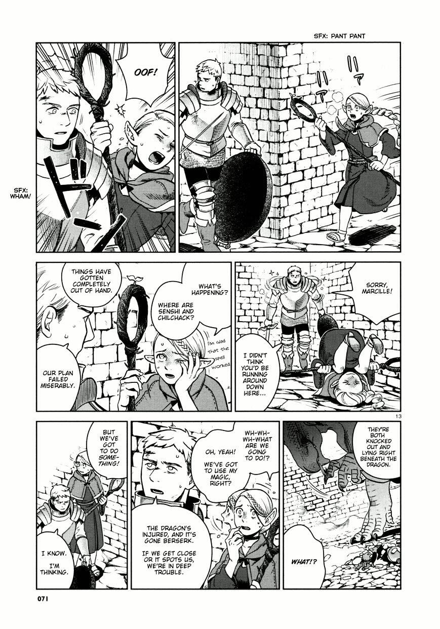 Dungeon Meshi Chapter 25 : Red Dragon Iii page 13 - Mangakakalot