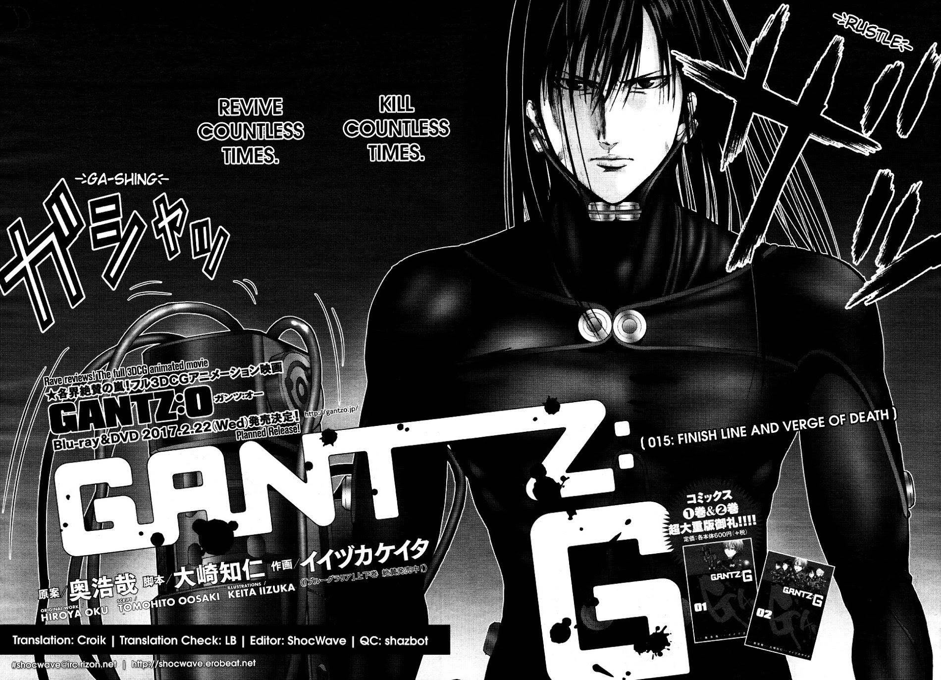 Gantz G Vol 3 Chapter 15 Finish Line And Verge Of Death Mangakakalots Com