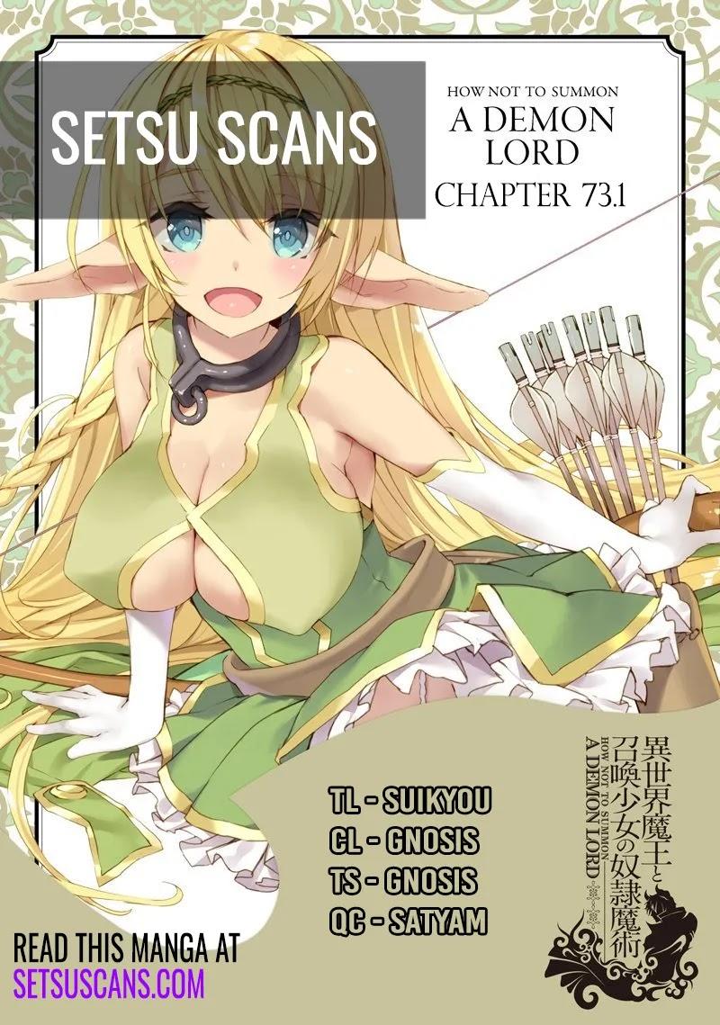 Isekai Maou To Shoukan Shoujo Dorei Majutsu Chapter 73.1 page 2 - Mangakakalot