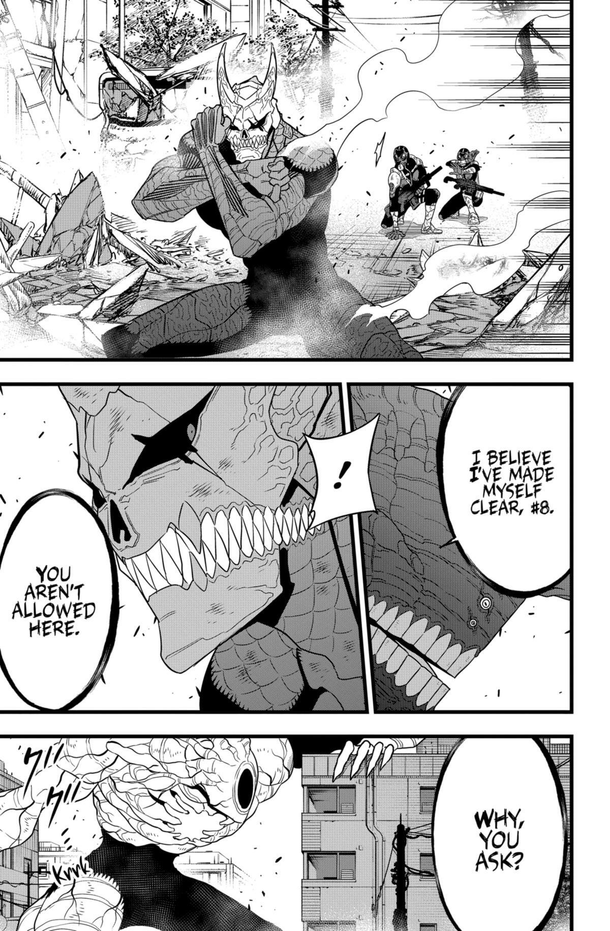 Kaiju No. 8 Chapter 98 page 3 - Mangakakalot