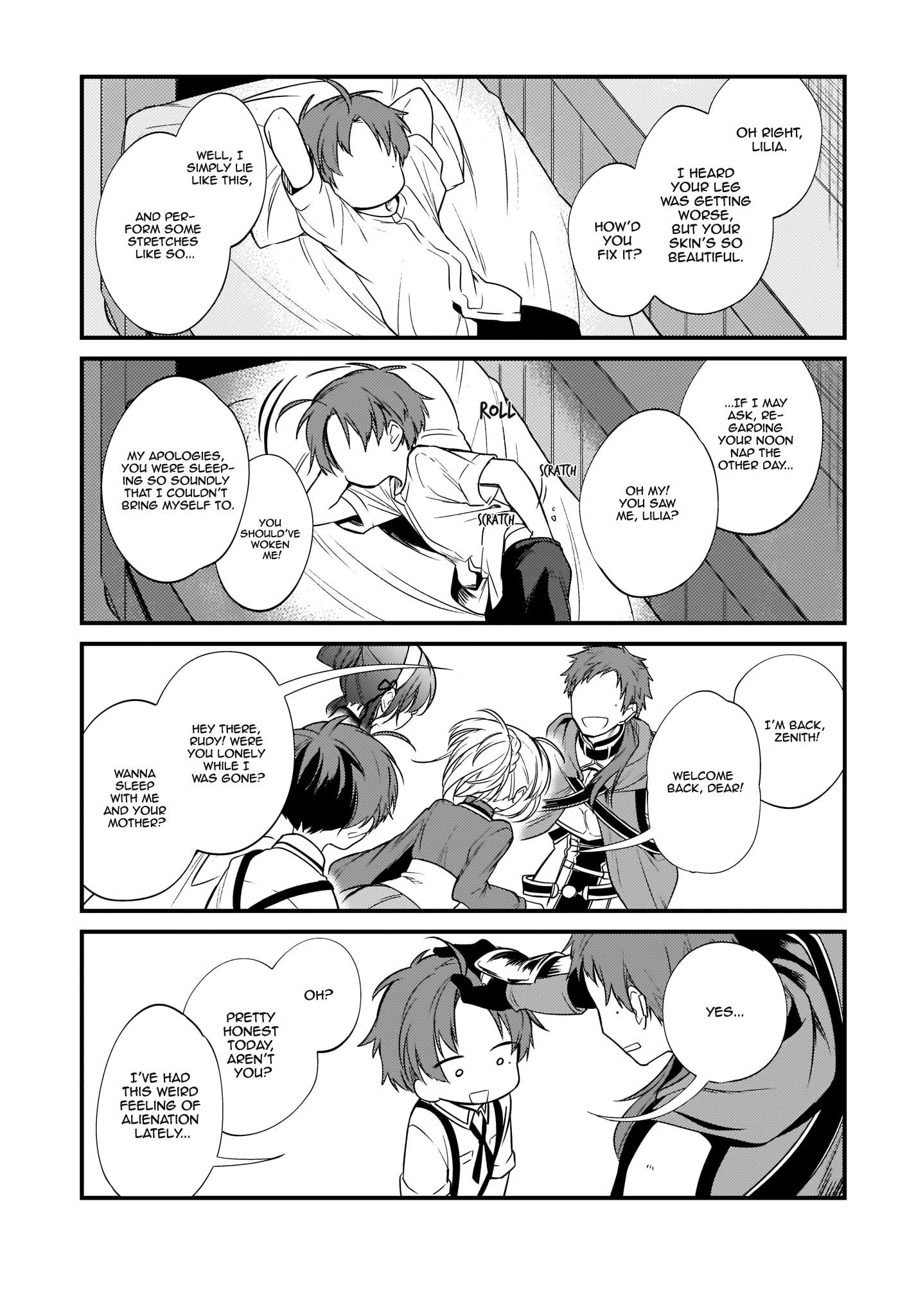 MUSHOKU TENSEI: EVEN IF IT'S A 4-KOMA, I'LL GET SERIOUS chapter-4 Page 17