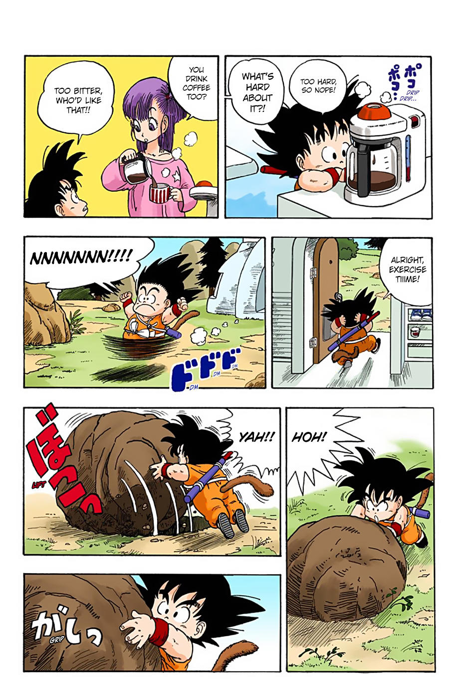 Dragon Ball - Full Color Edition Vol.1 Chapter 3: Goku Runs To The Beach page 3 - Mangakakalot