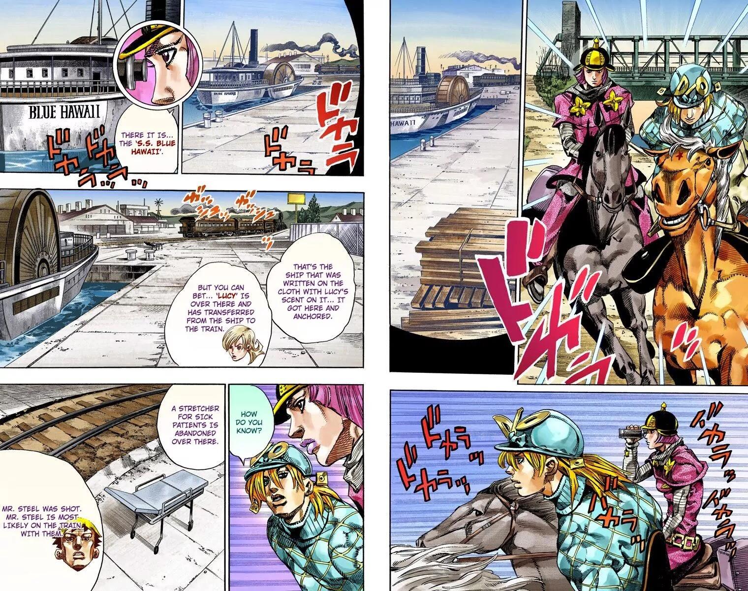 Манга на русском steel ball run