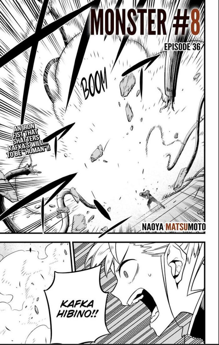 Kaiju No. 8 Chapter 36 page 2 - Mangakakalot