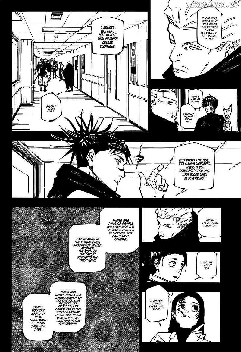 Jujutsu Kaisen Chapter 258 page 5 - kaisenjujutsu.com