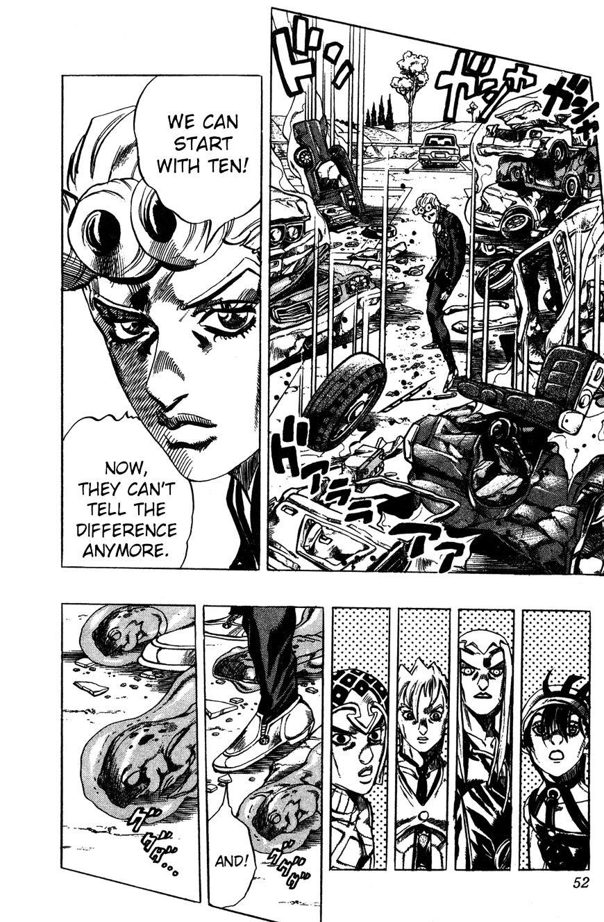 Jojo's Bizarre Adventure Vol.54 Chapter 502 : Baby Face - Part 3 page 6 - 