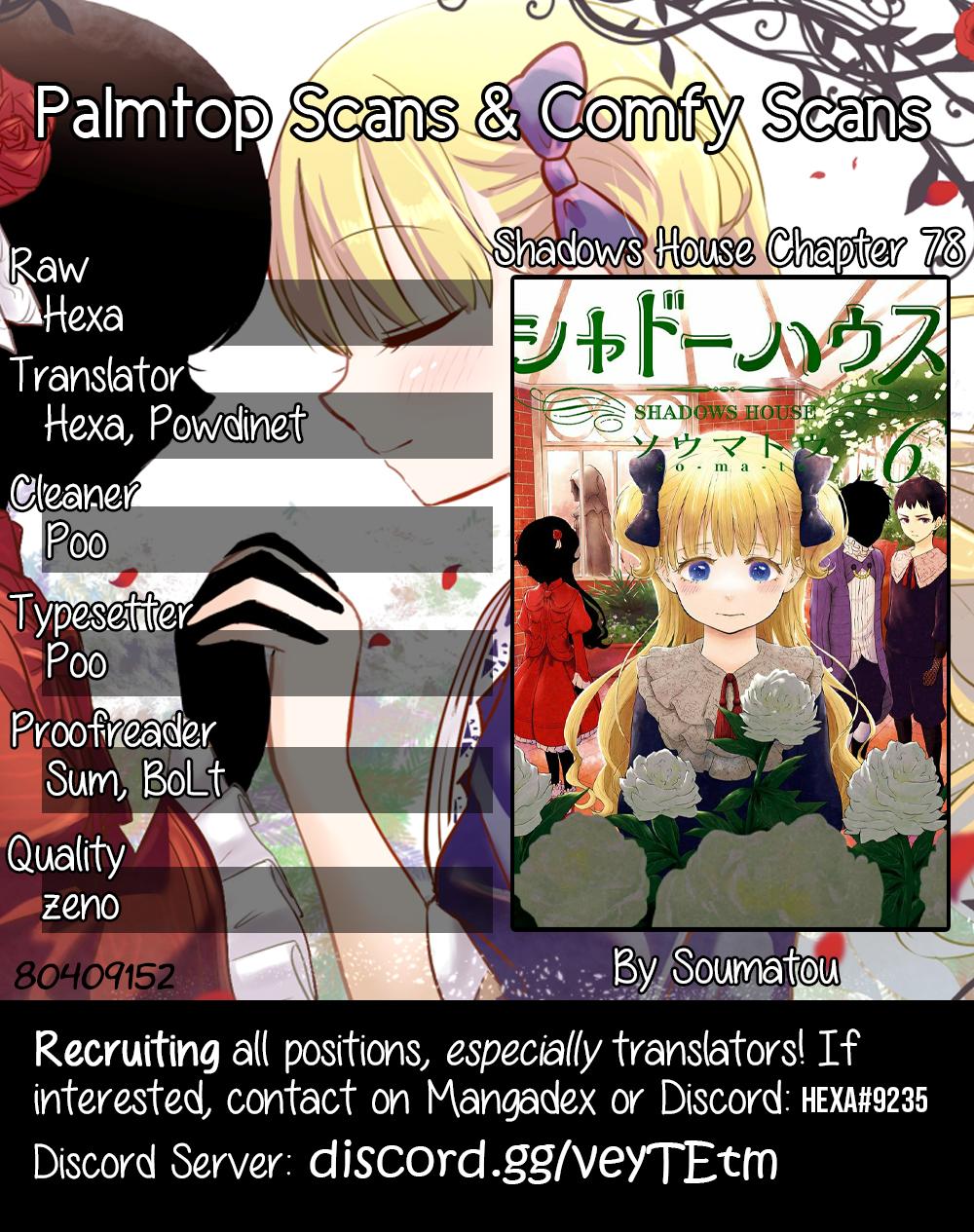 Shadow House Vol.7 Chapter 78: Answer Of The Two page 1 - 