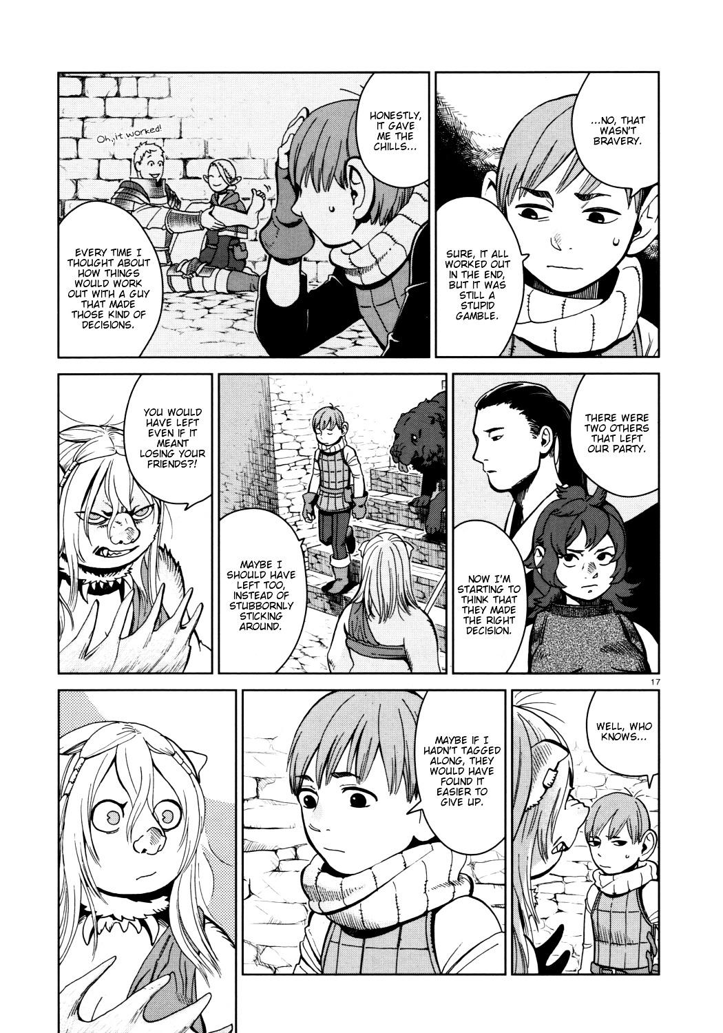 Dungeon Meshi Chapter 30 : Good Medicine page 17 - Mangakakalot