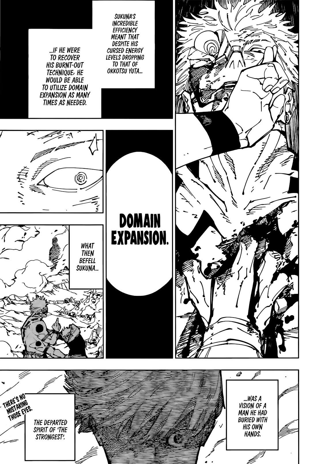 Jujutsu Kaisen Chapter 260: The Decisive Battle In The Uninhabited, Demon-Infested Shinjuku ㉜ page 18 - kaisenjujutsu.com