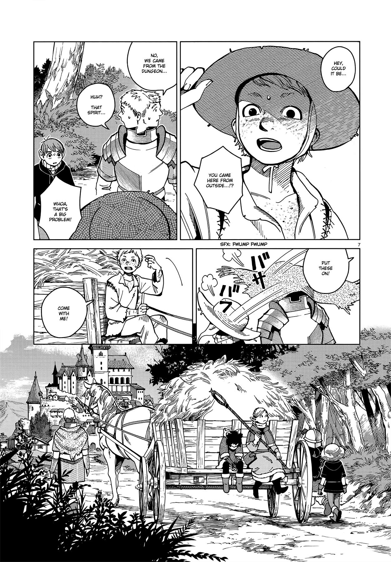Dungeon Meshi Chapter 46: Golden Land page 6 - Mangakakalot